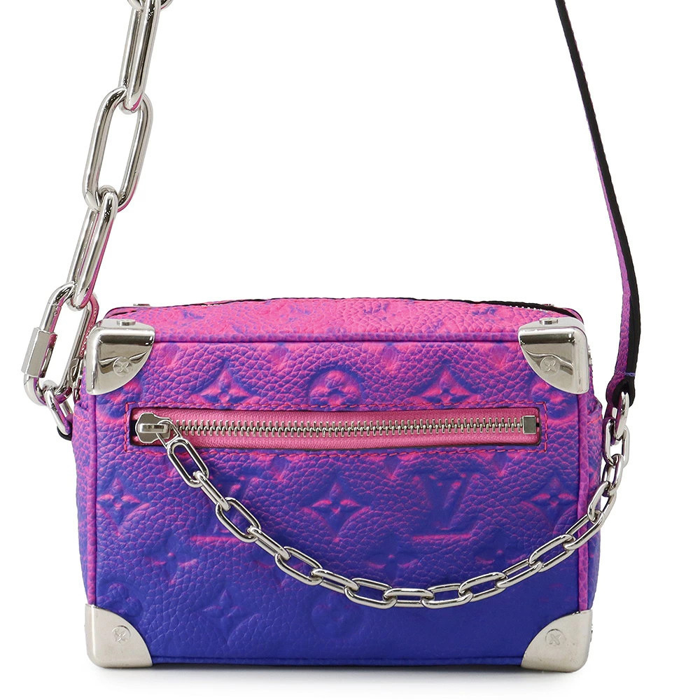 Louis Vuitton Shoulder Bag Taurillon Illusion Monogram Soft Trunk